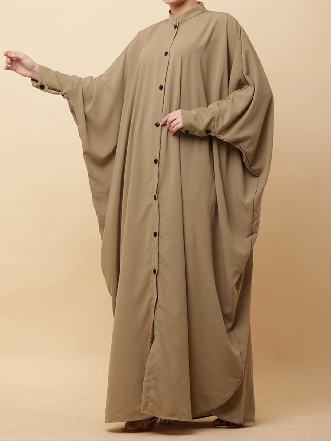 Althaqa Draped Abaya