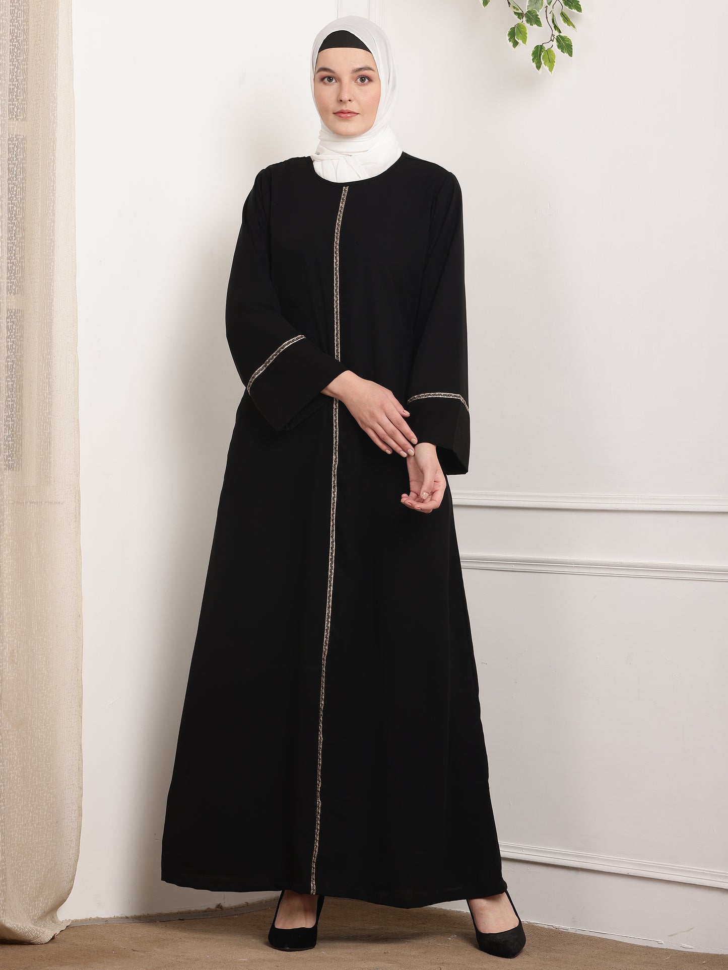 Sable Élégance Robe