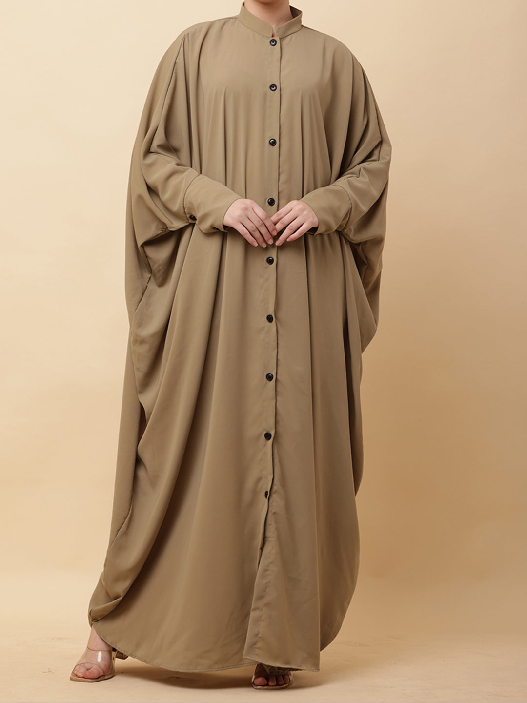 Althaqa Draped Abaya