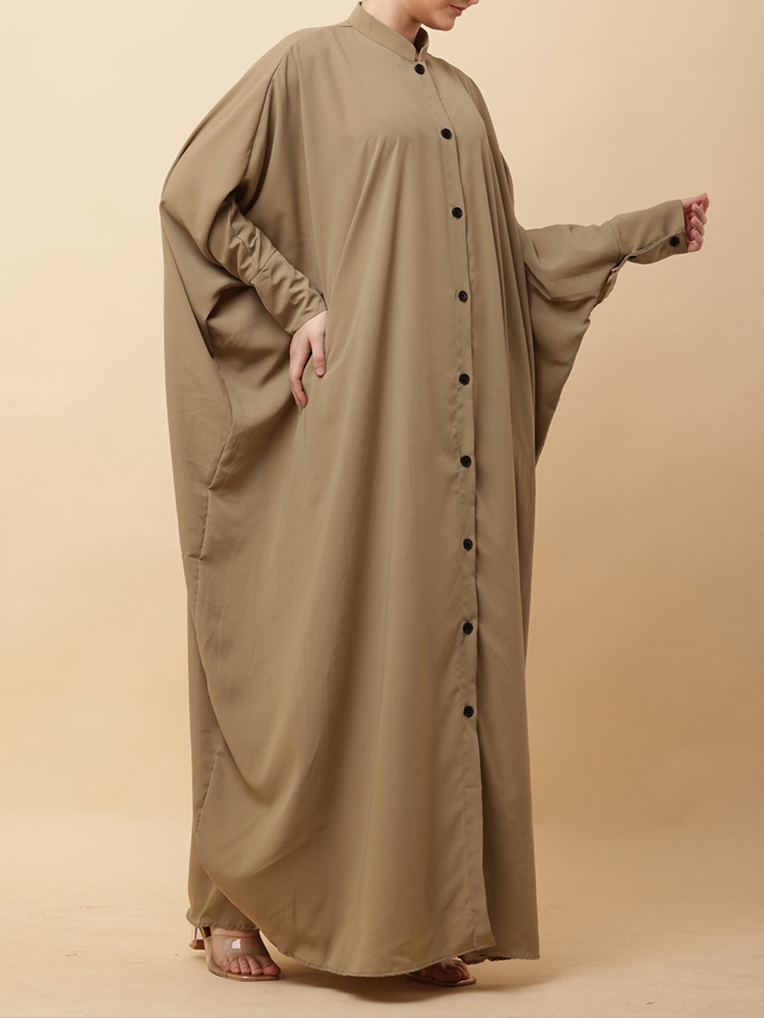 Althaqa Draped Abaya