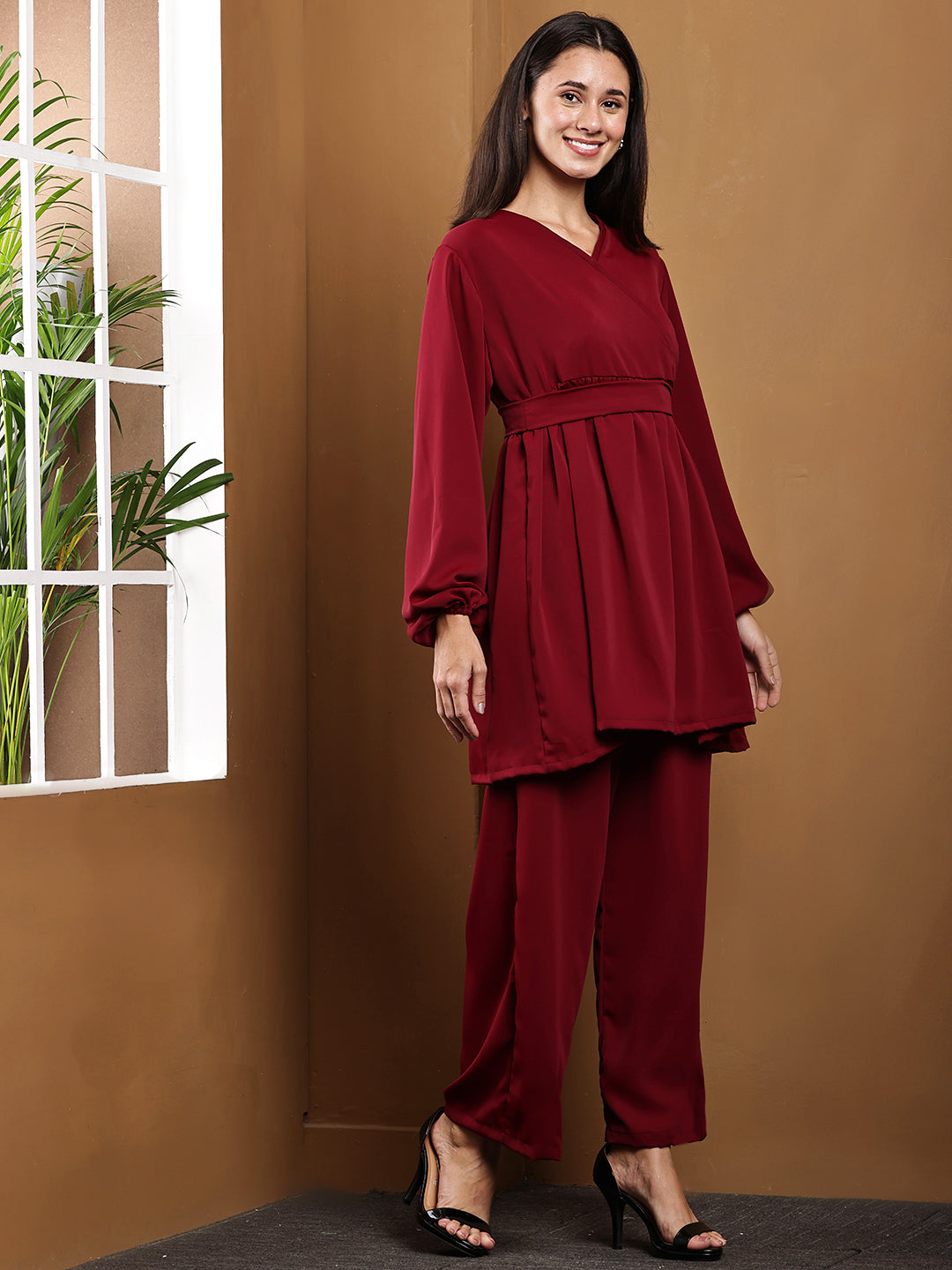 Crimson Grace Co-Ord Set
