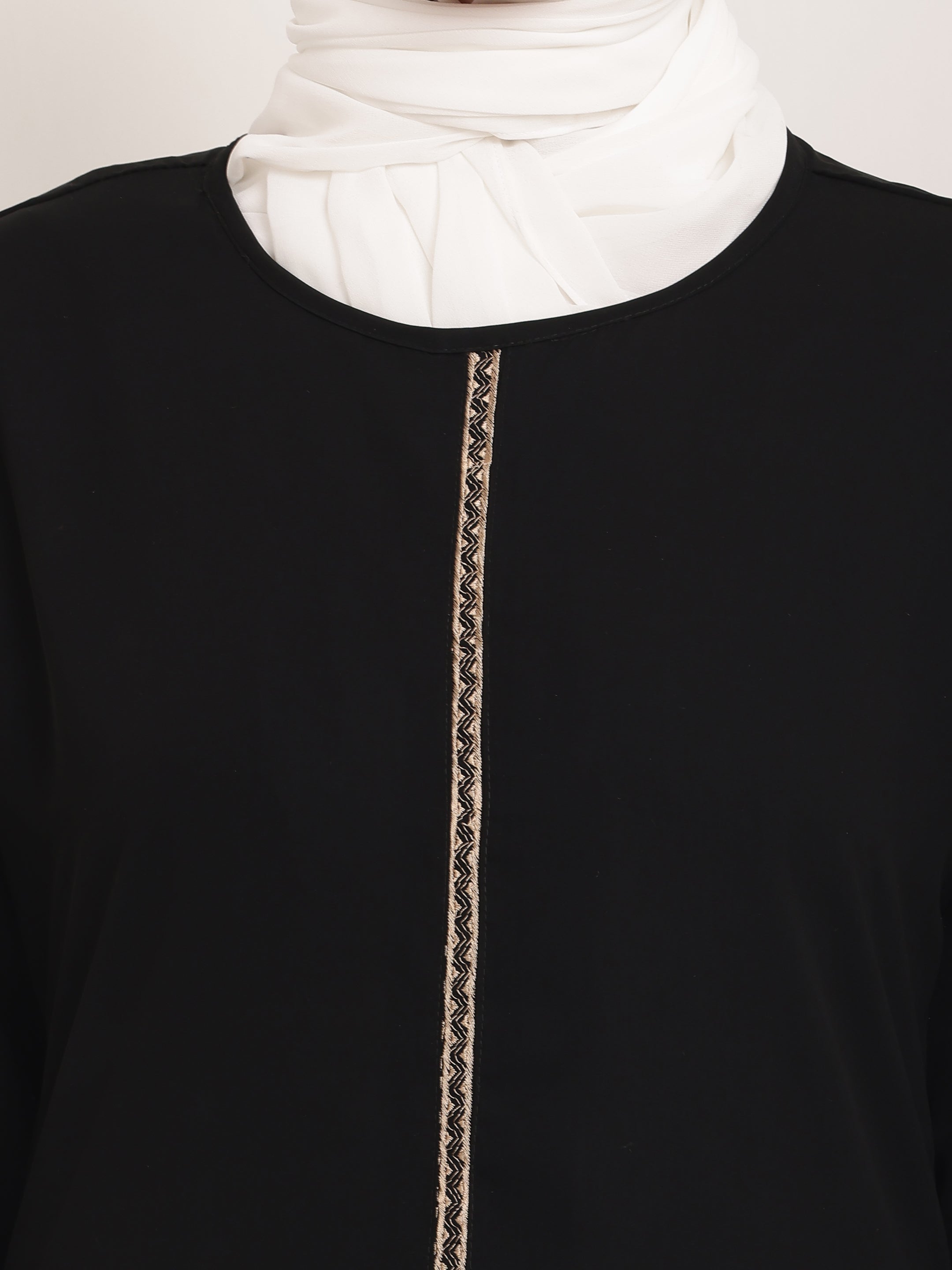 Sable Élégance Robe