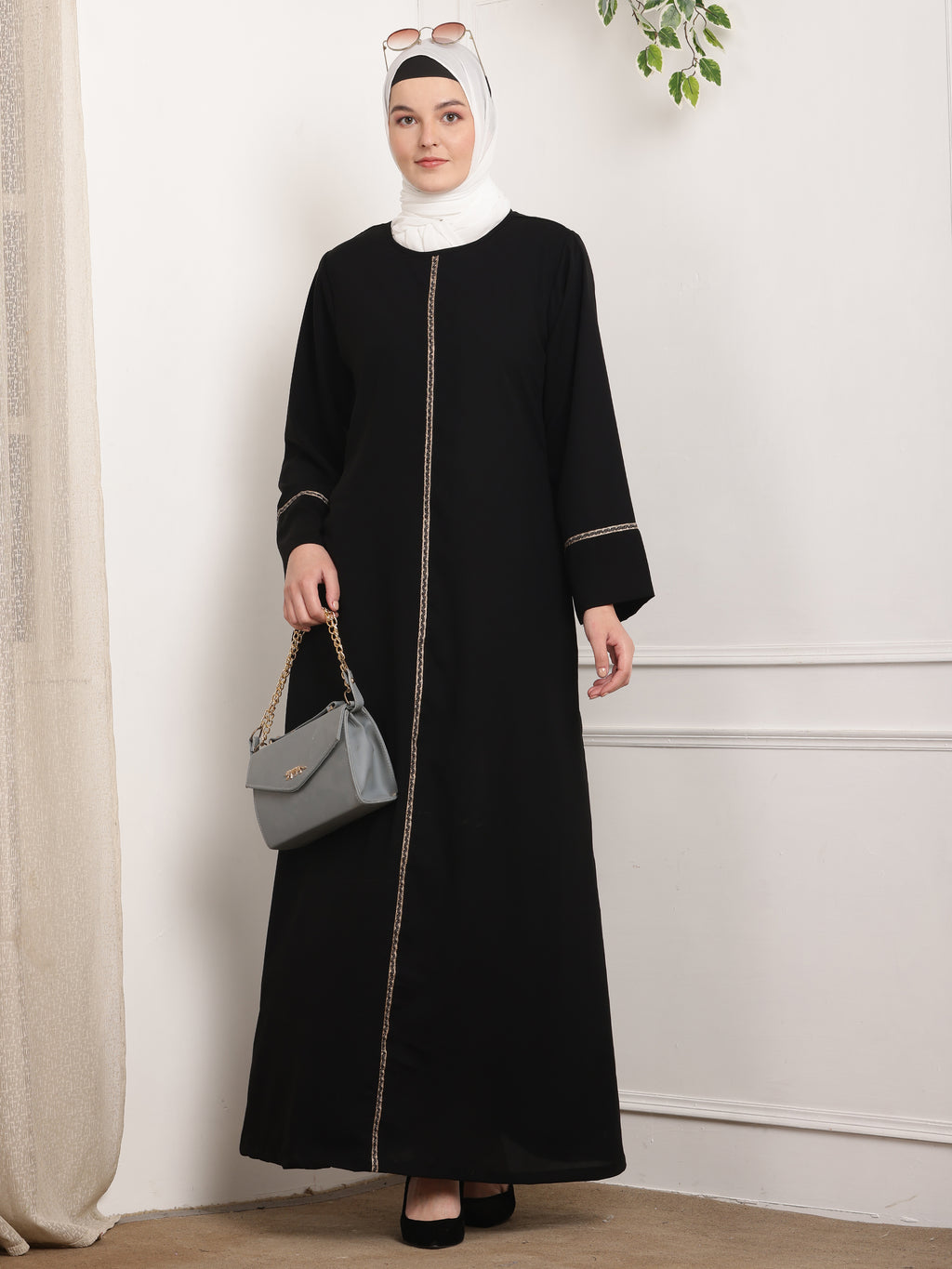 Sable Élégance Robe