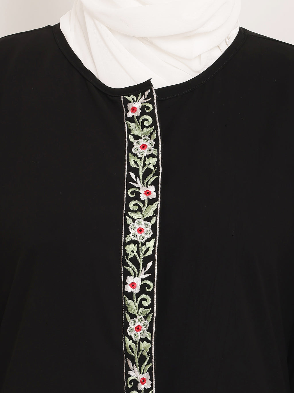 Floral Elegance Abaya