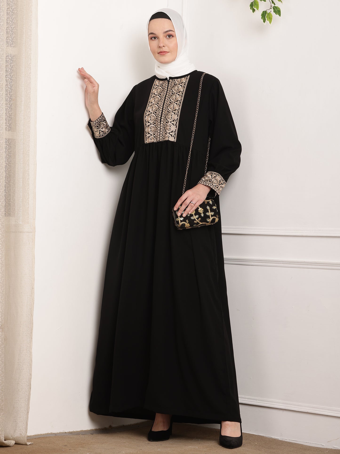 Opulent Shadow Abaya