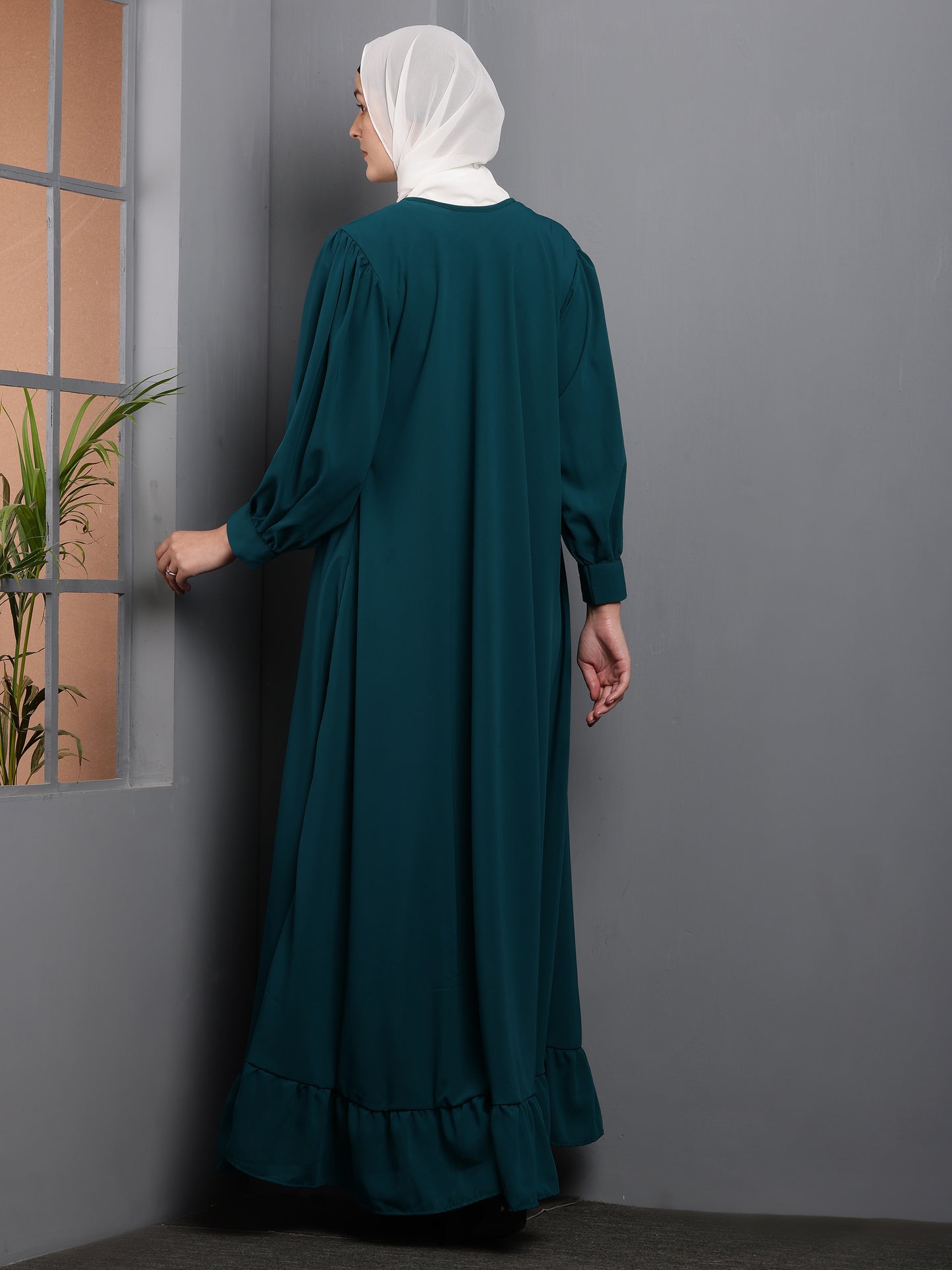 Zafira Emerald Abaya