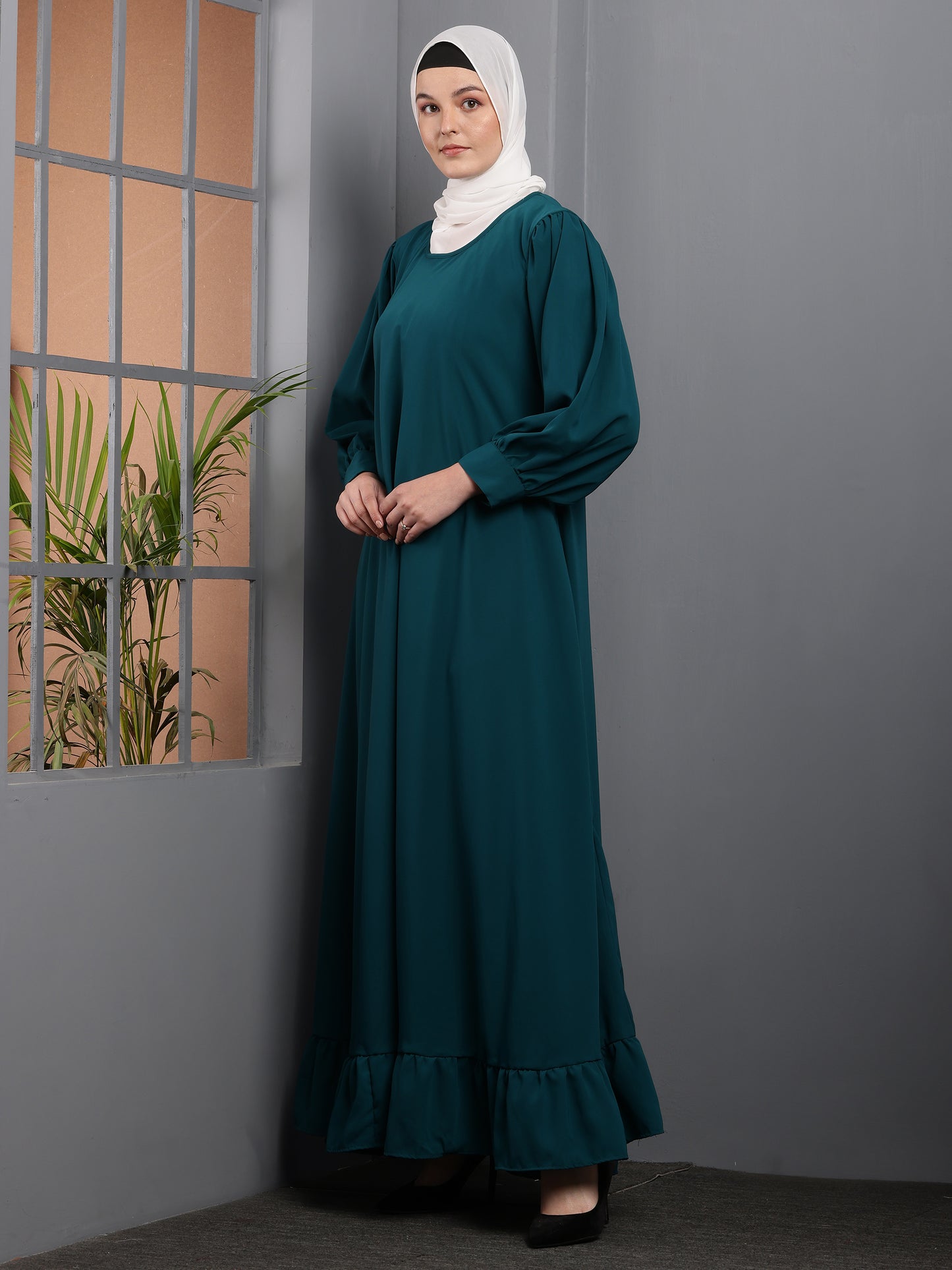 Zafira Emerald Abaya