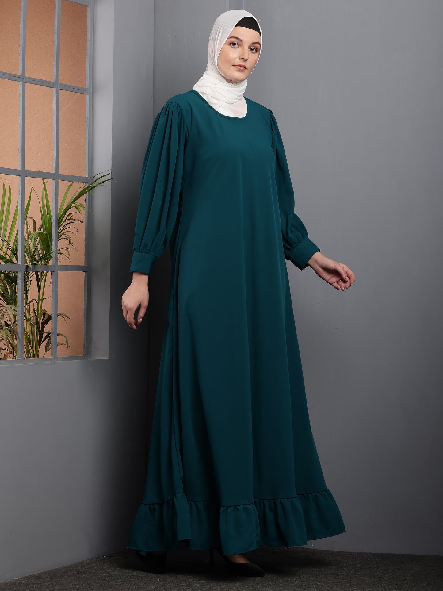 Zafira Emerald Abaya