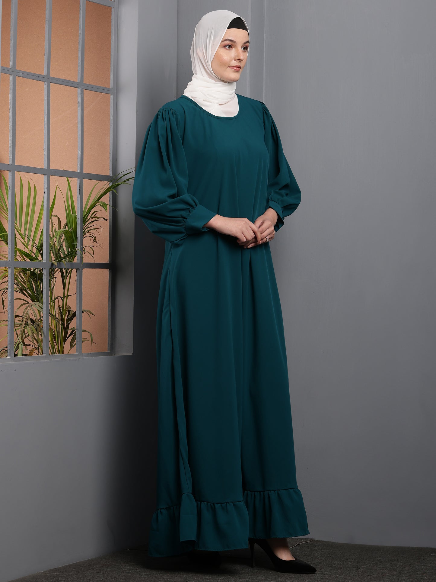 Zafira Emerald Abaya