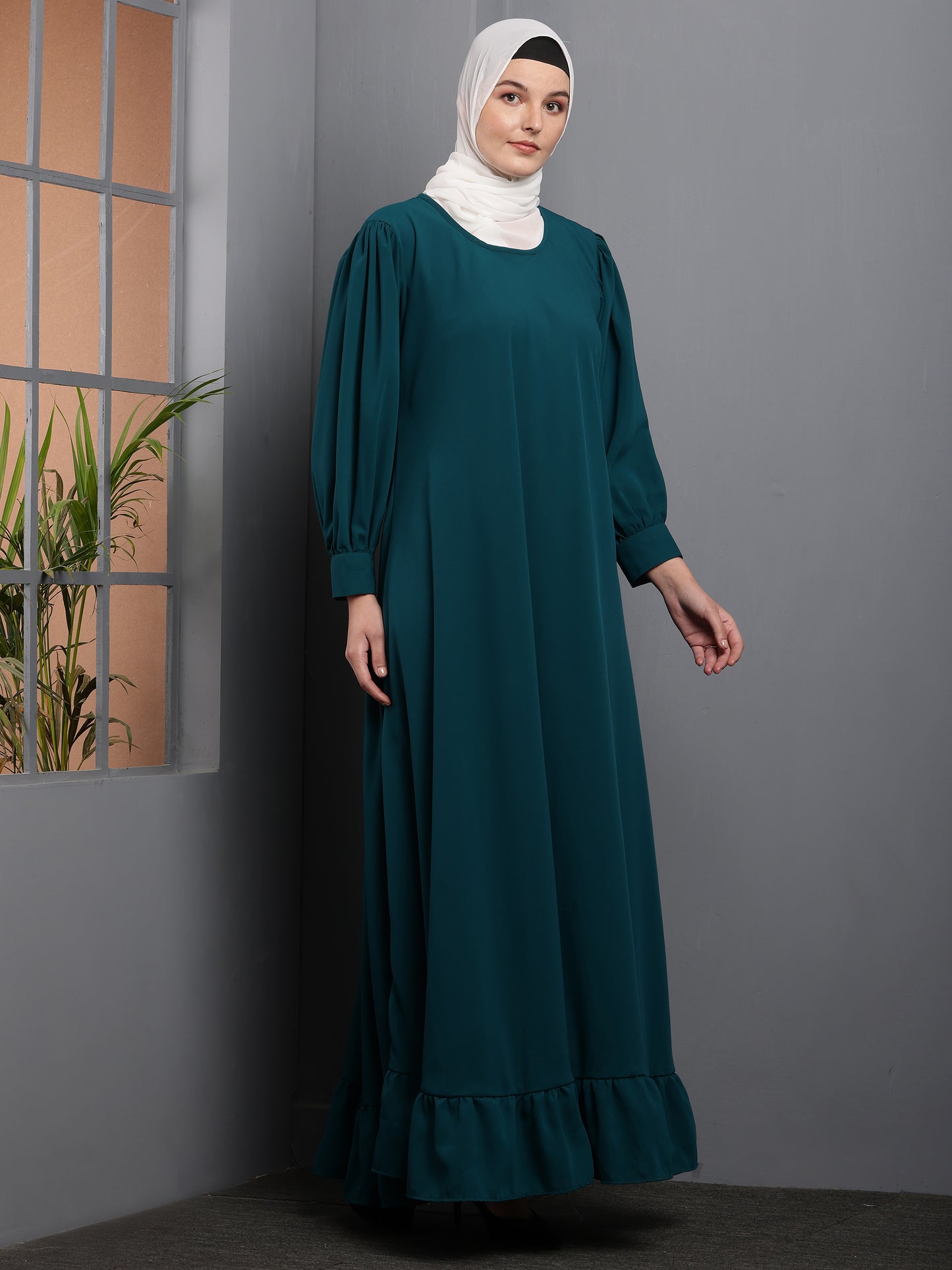 Zafira Emerald Abaya