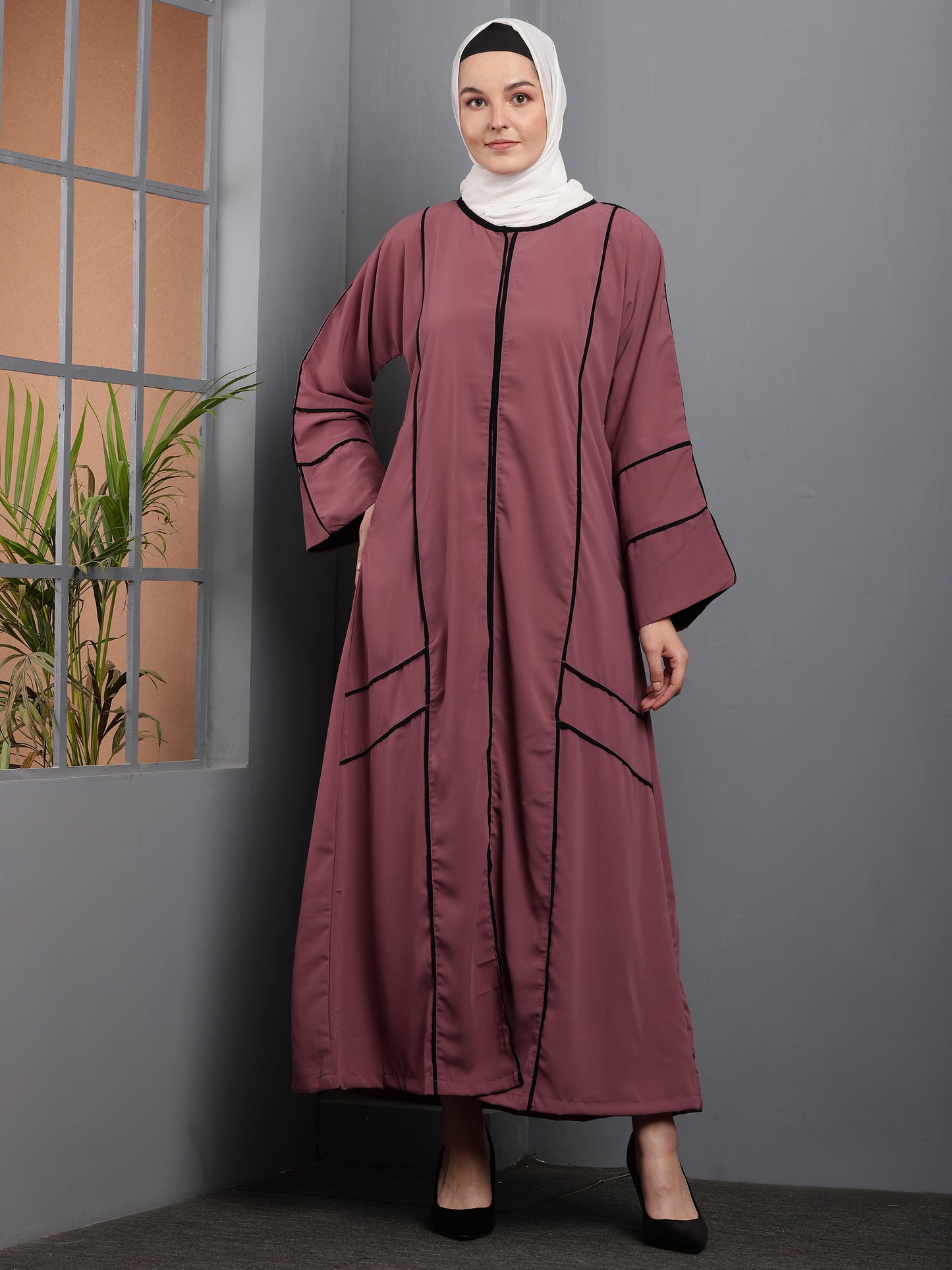 Orchid Luxe Abaya