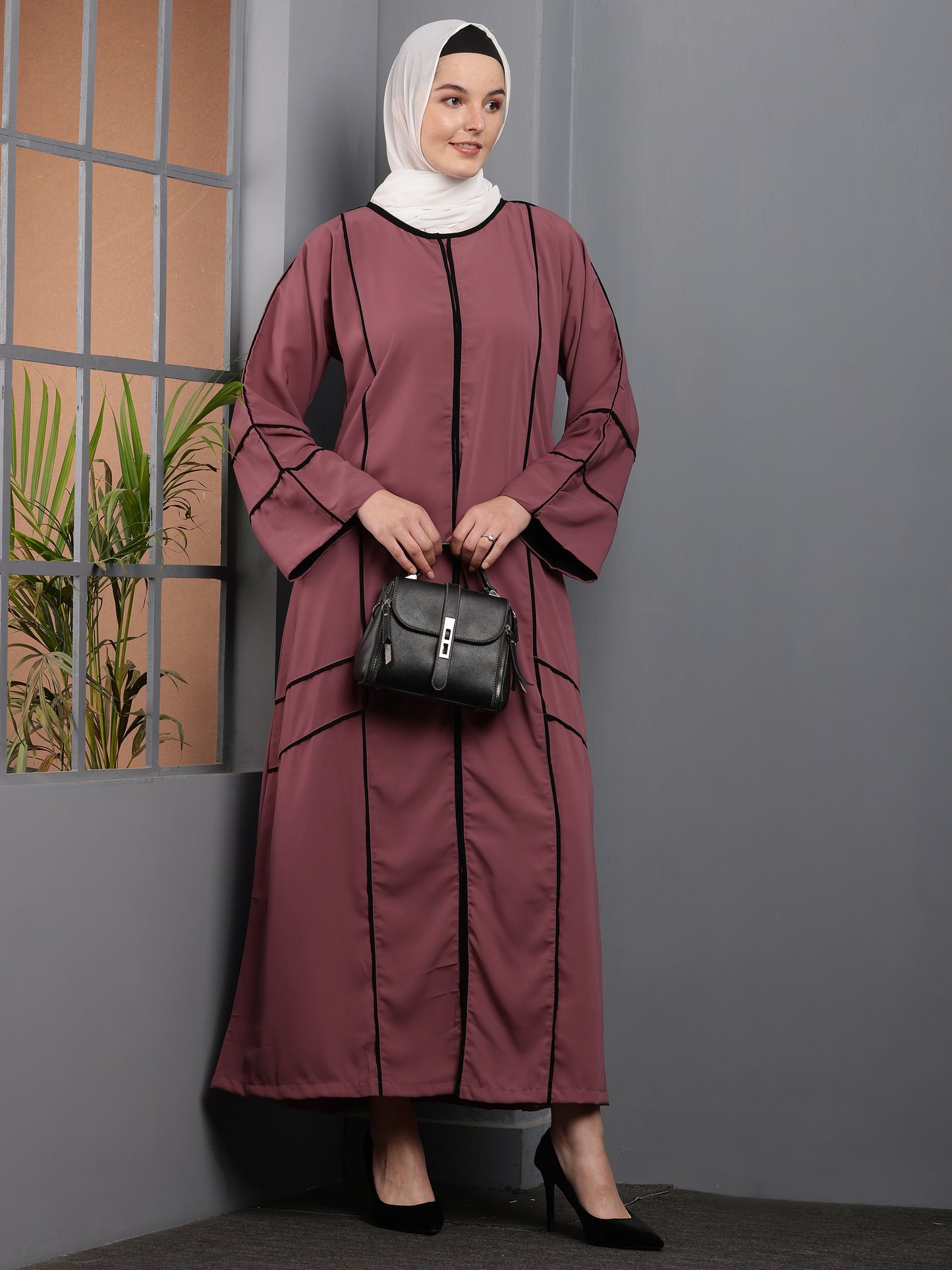 Orchid Luxe Abaya