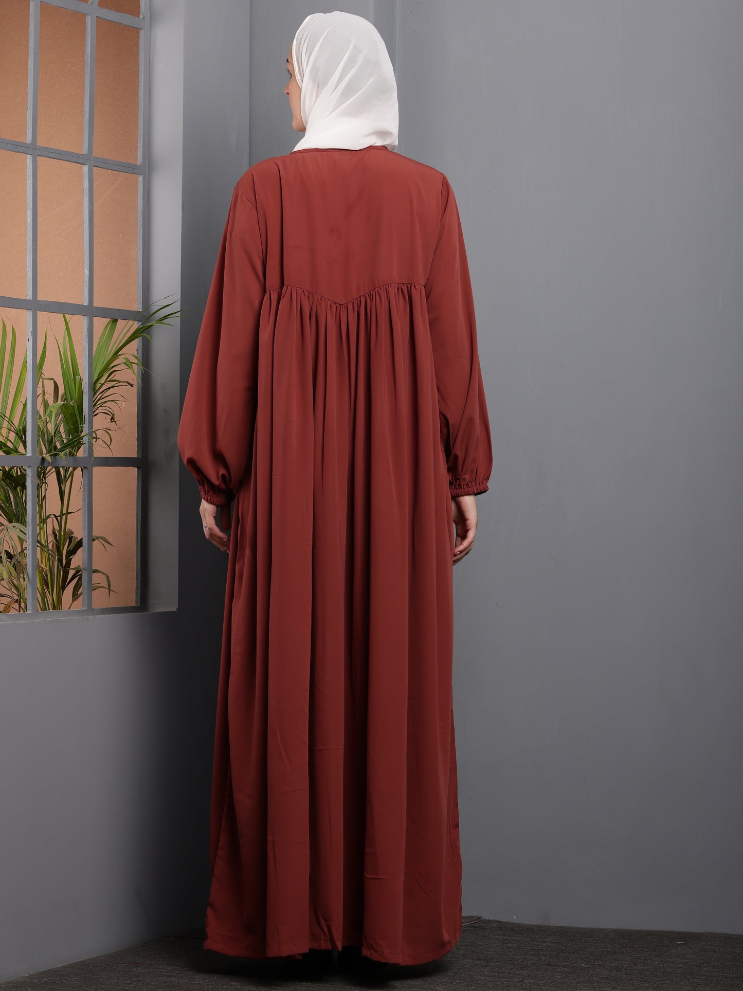 Sienna Pleated Empire Abaya