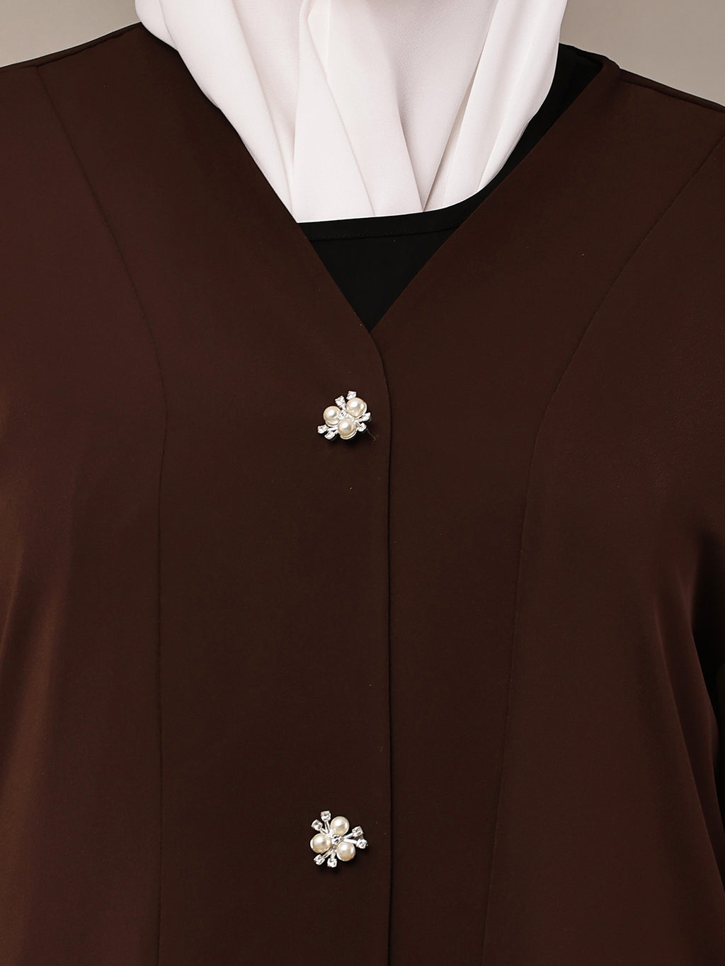 Mocha Pearl Abaya