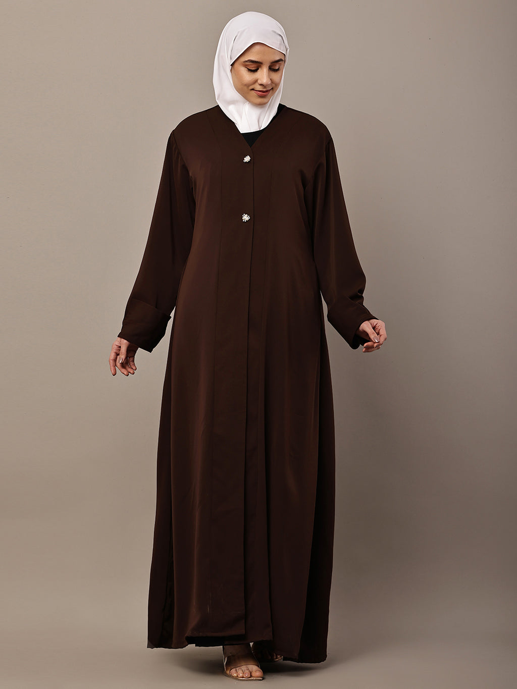 Mocha Pearl Abaya
