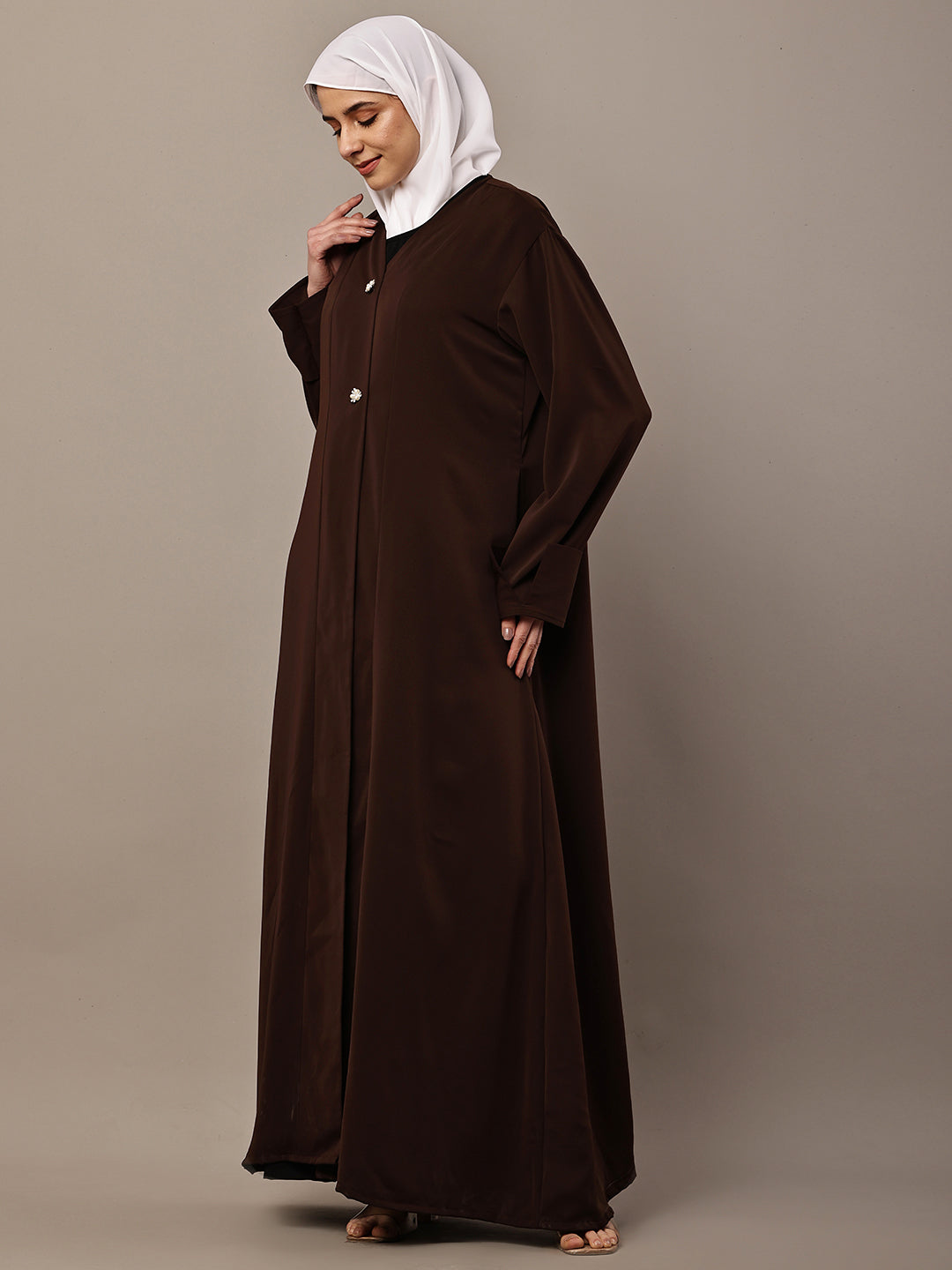 Mocha Pearl Abaya