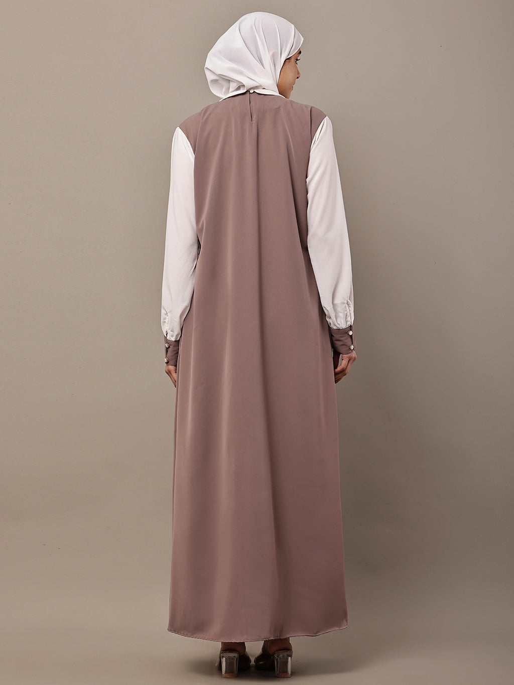 Rose Veil Abaya