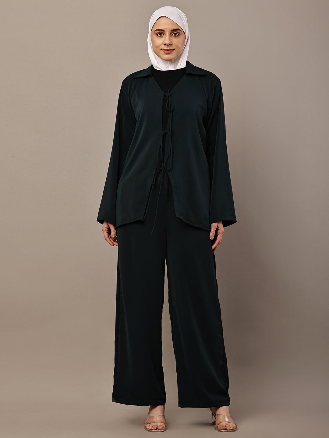 Emerald TieUp Co-ord Set