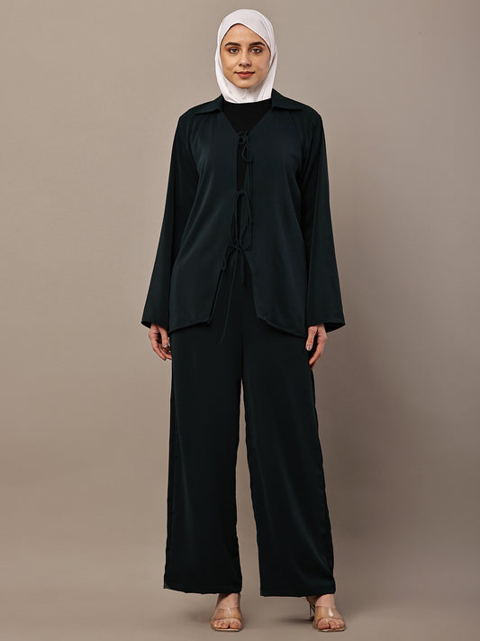 Emerald TieUp Co-ord Set