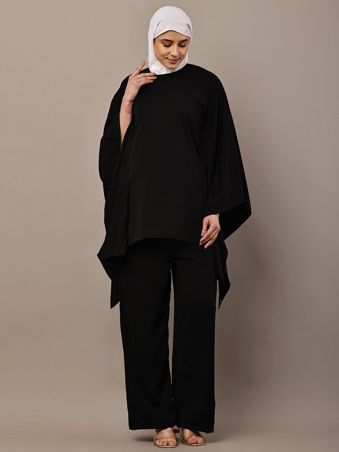 Noir Drape Co-ord Set