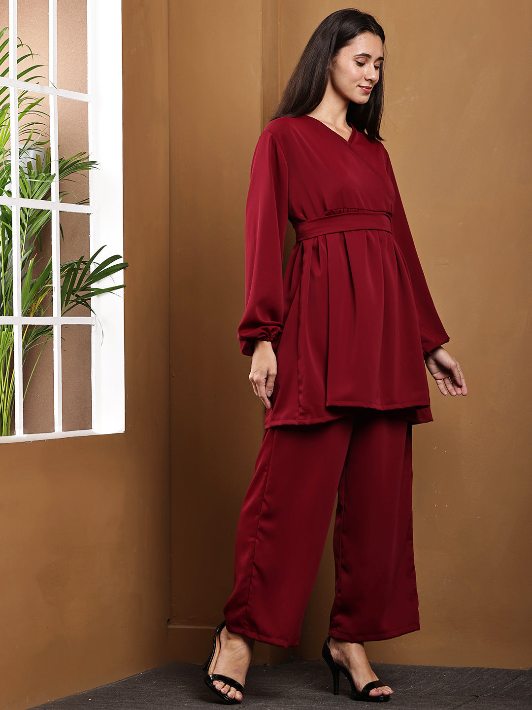 Crimson Grace Co-Ord Set