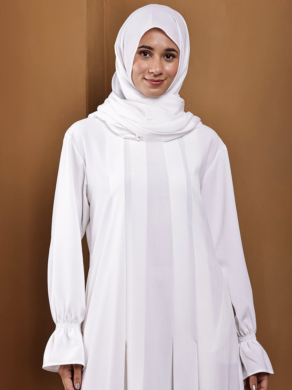 Ivory Bloom Abaya