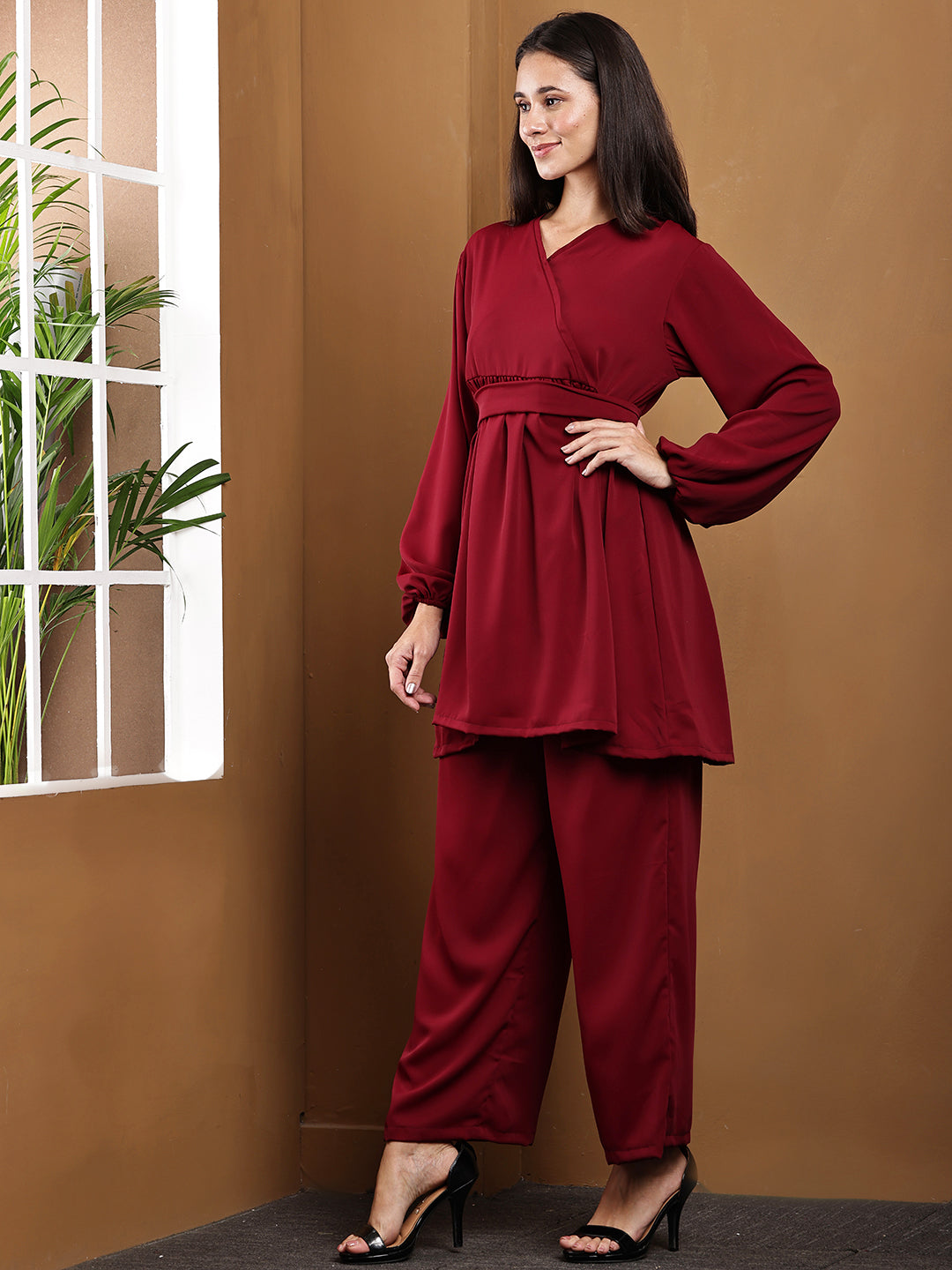 Crimson Grace Co-Ord Set