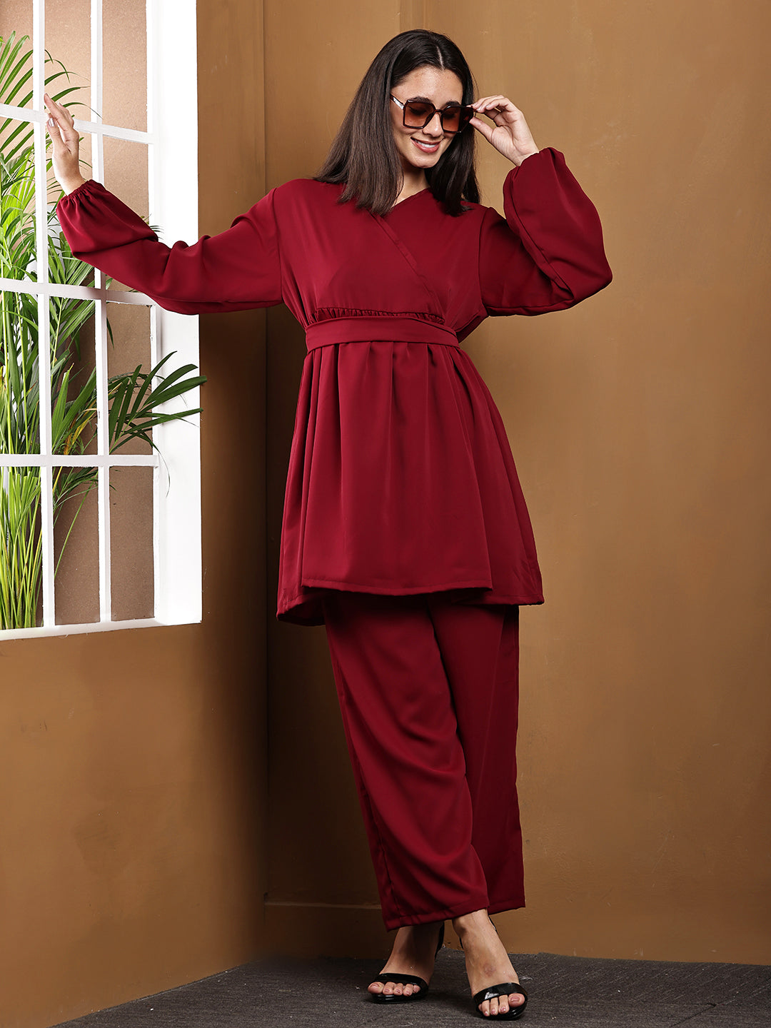 Crimson Grace Co-Ord Set