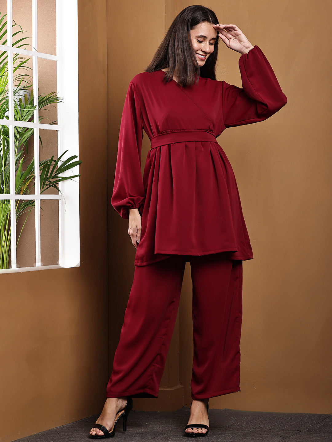 Crimson Grace Co-Ord Set