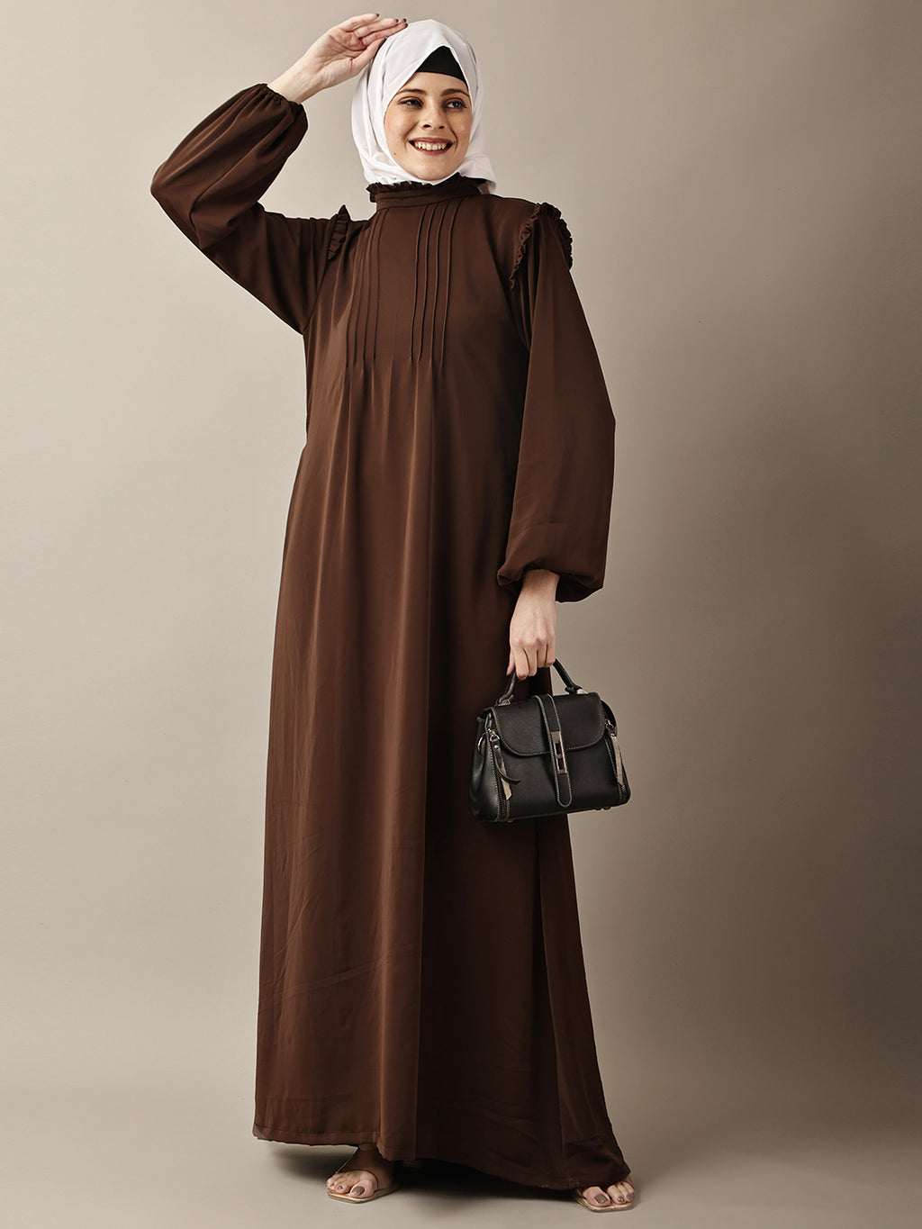 Classic Chocolate Abaya
