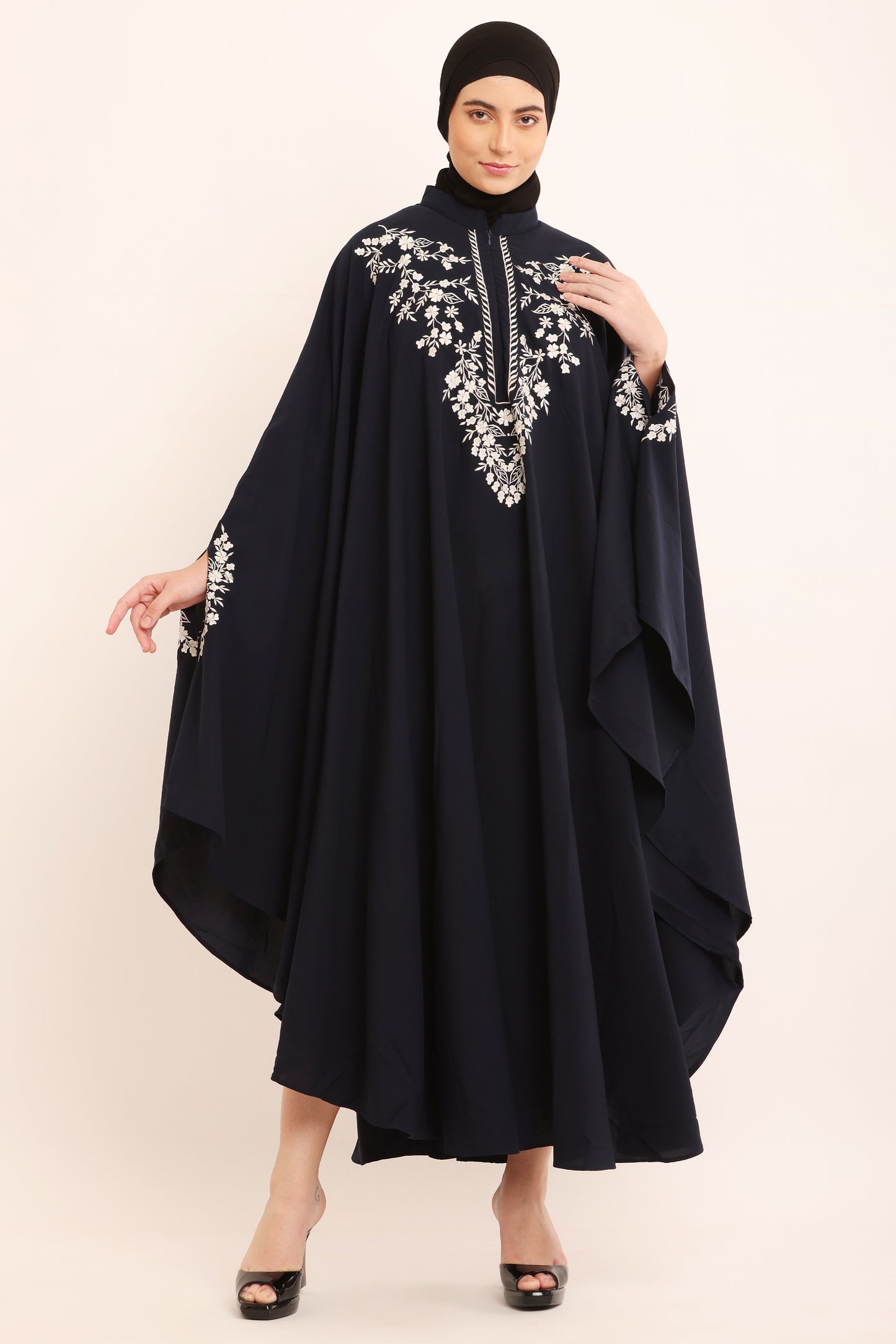 Midnight Blossom Kaftan