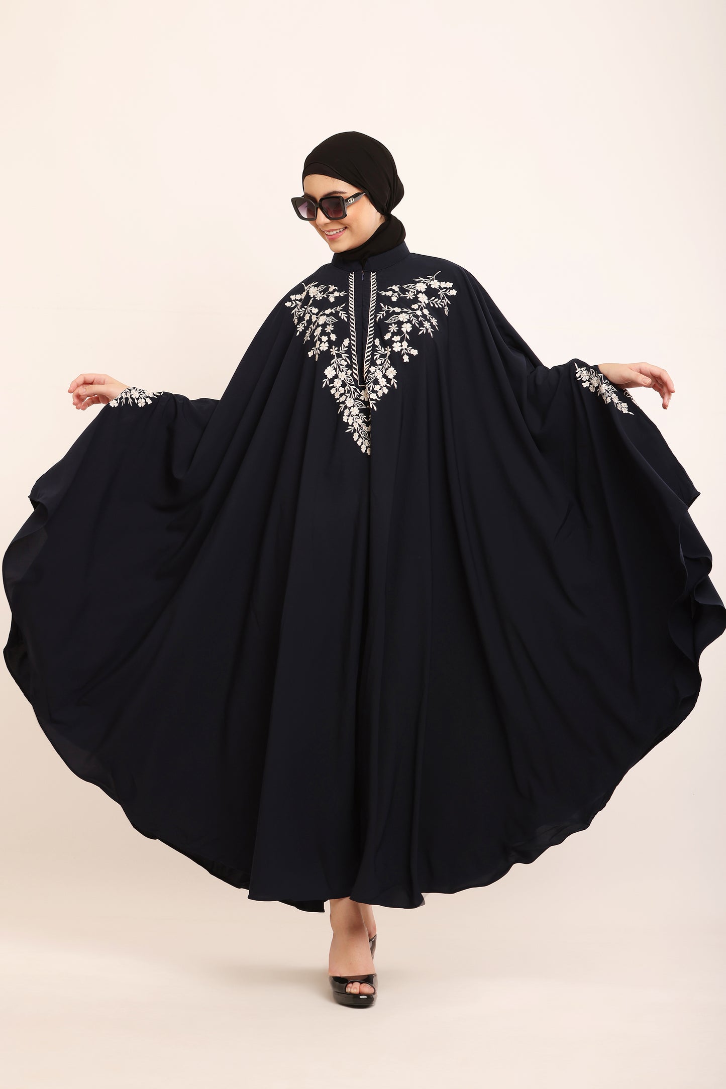 Midnight Blossom Kaftan