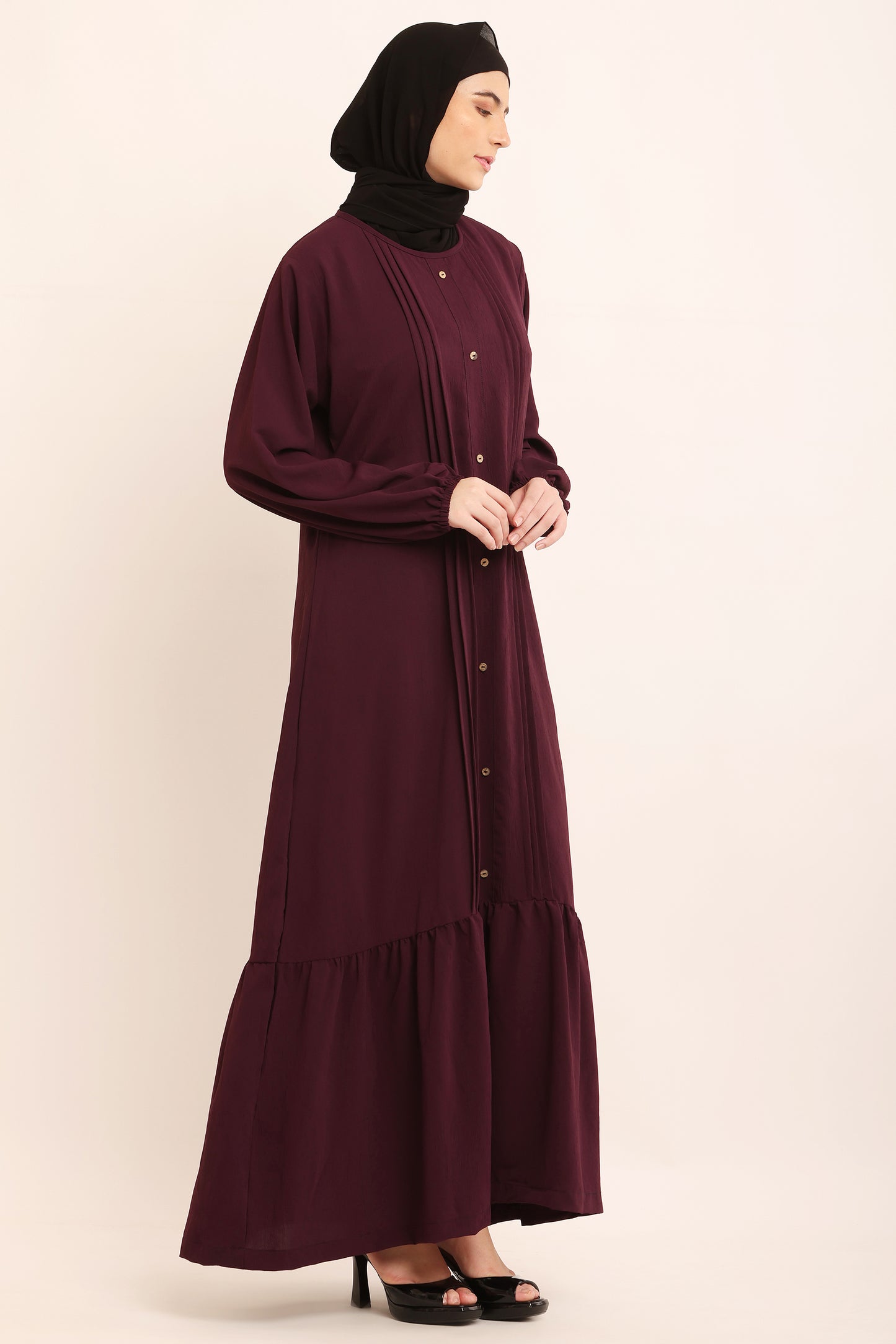 Plum Grace Abaya