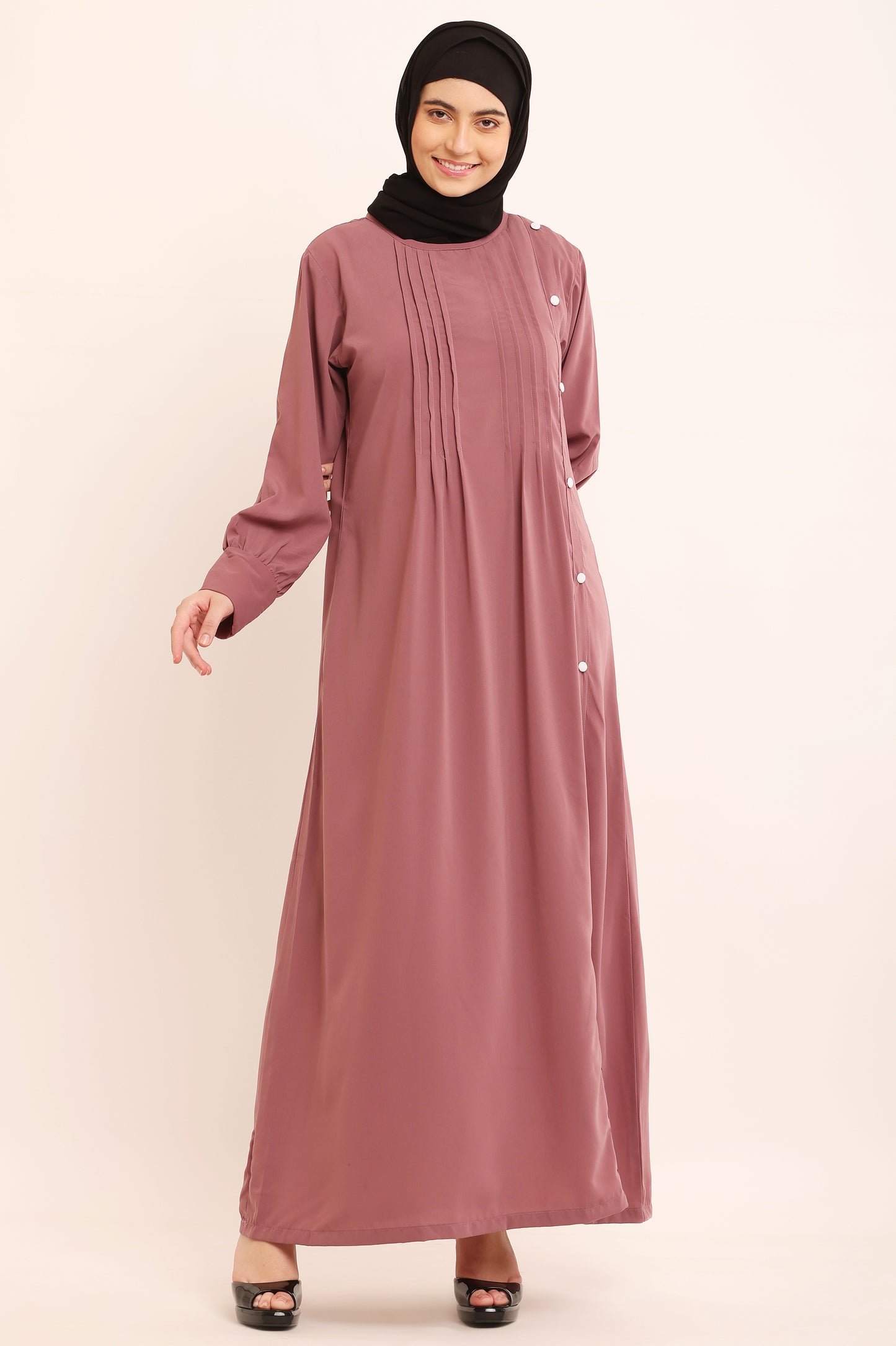 Rosewood Elegance Abaya