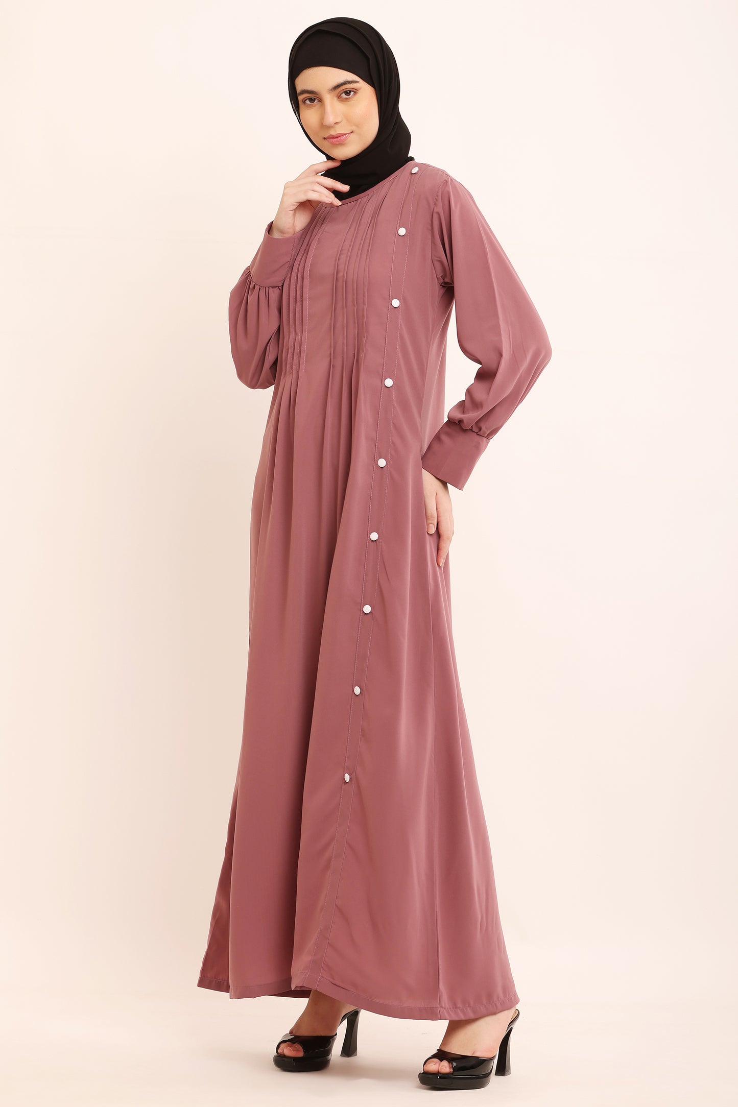 Rosewood Elegance Abaya