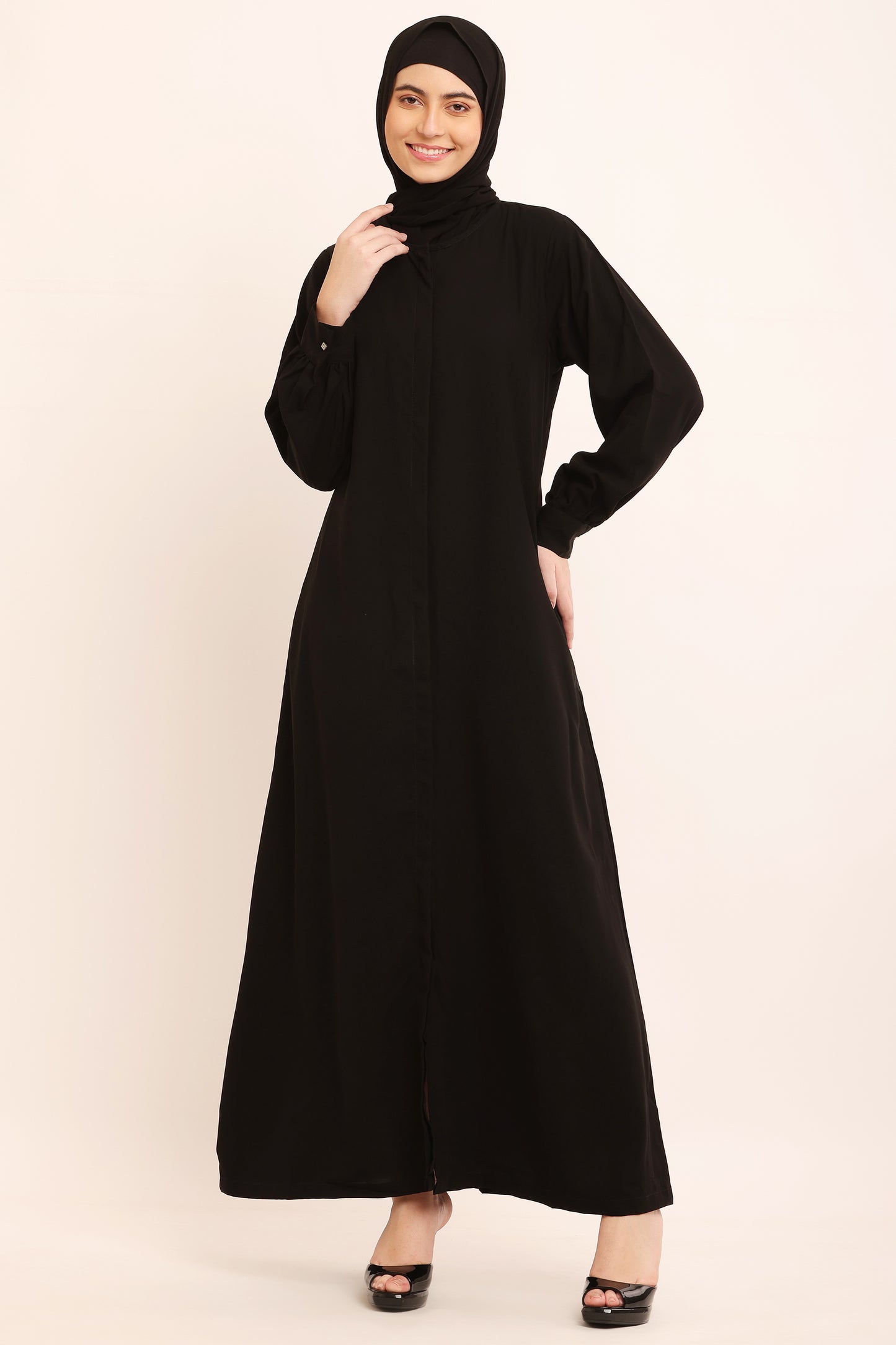 Black Serenity Abaya