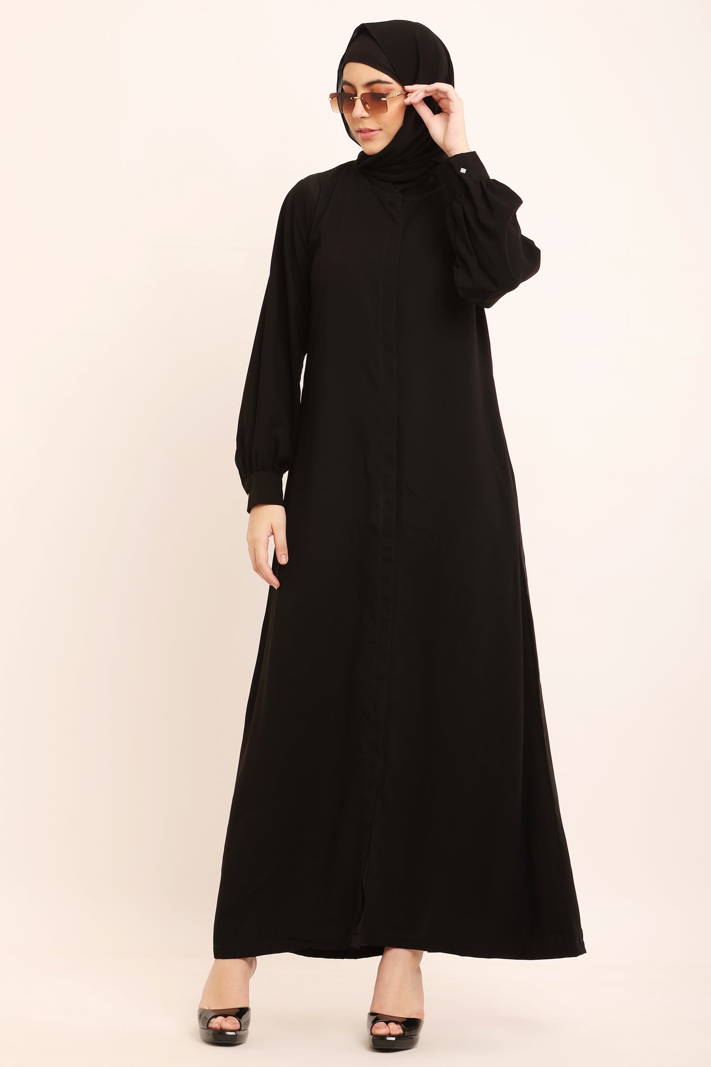 Black Serenity Abaya