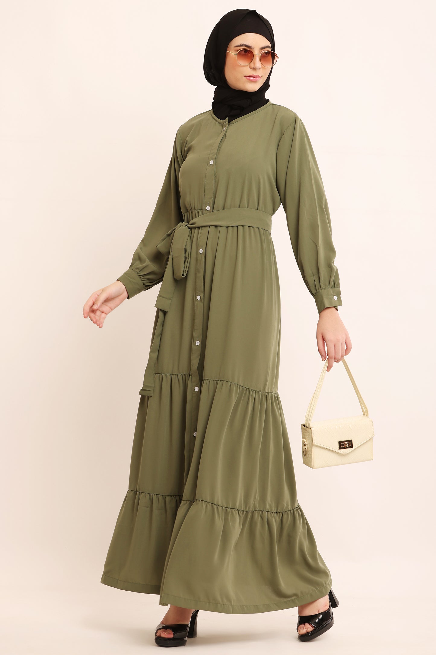 Olive Serenity Abaya